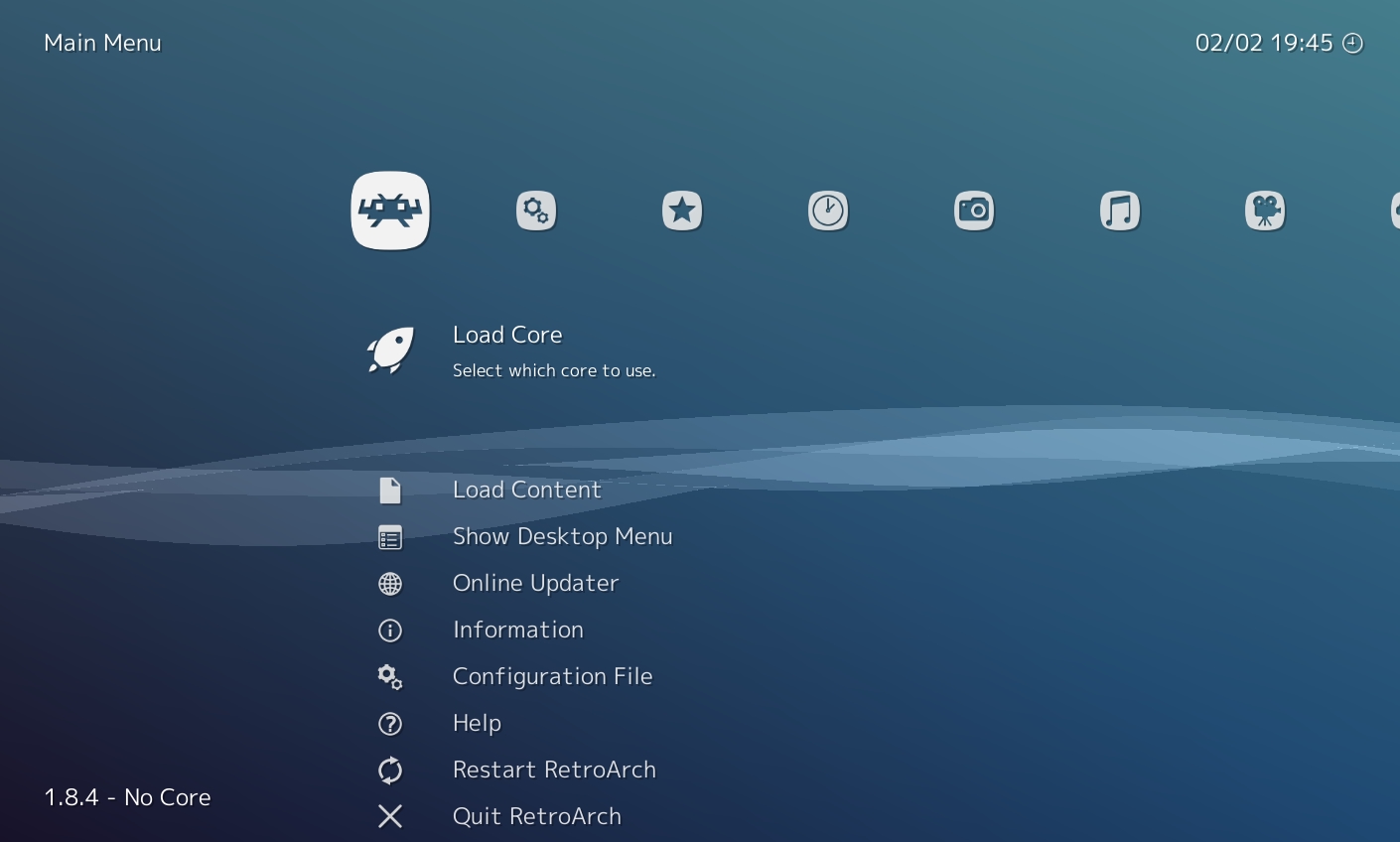 XMB menu driver